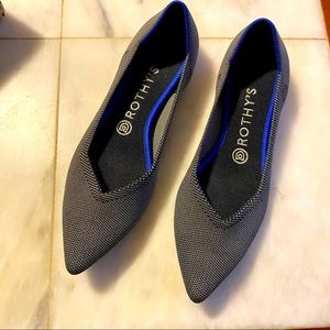 Rothy’s grey Birdseye size 9